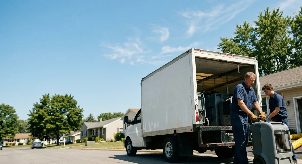 Water Damage Cleanup in Petroleum, IN near me